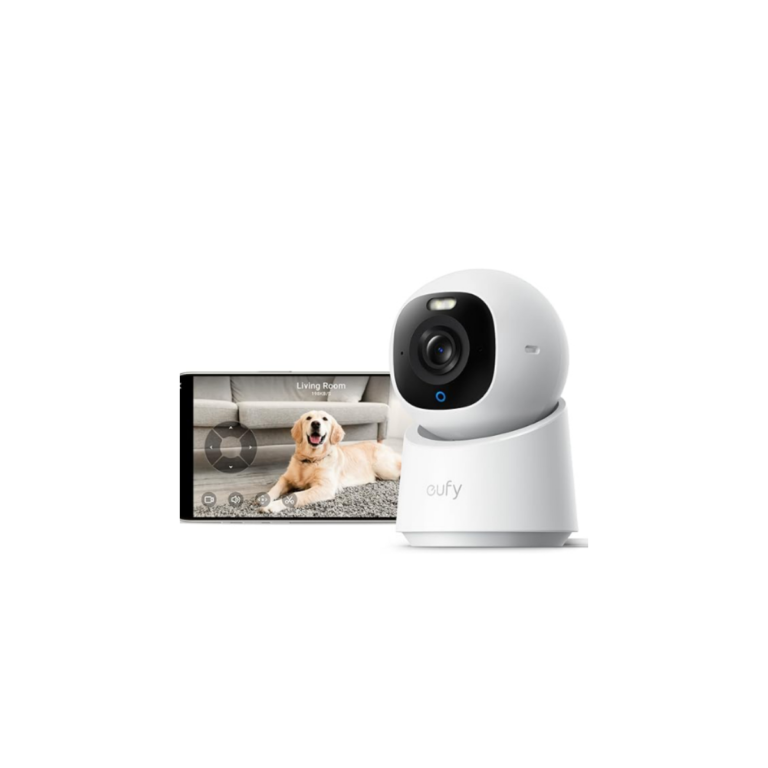 Indoor security camera with display