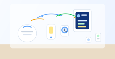 Smart home interface with connected devices