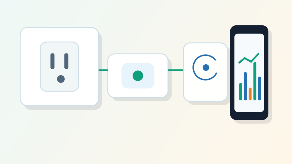 Smart plug with energy monitoring features