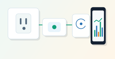 Smart plug with energy monitoring features