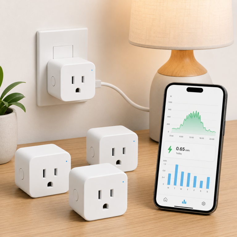 TP-Link Tapo P115 smart plug 4 pack with energy monitoring app